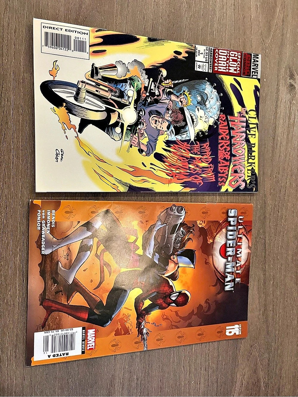 Marvel Ultimate Spider-Man #115 / Clive Barker's The Harrowers: Vol. 1 No. 1